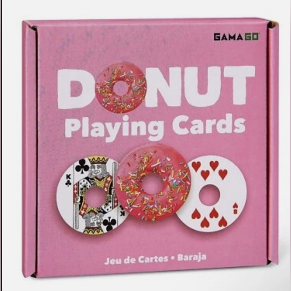 "GAMAGO" Kids Donut Playing Cards